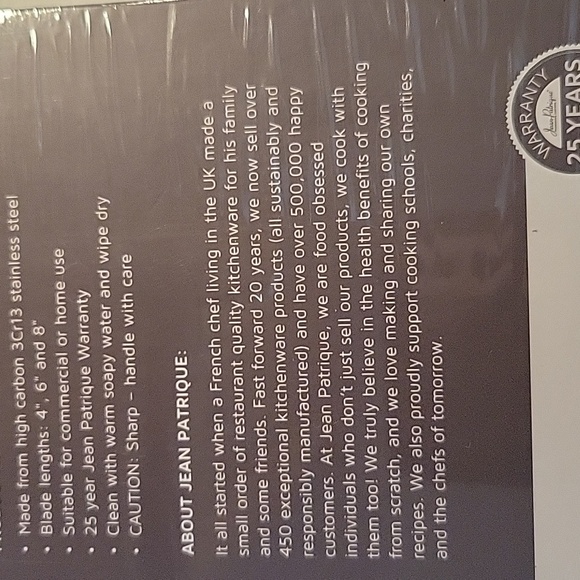 Jean-Patrique knife set - Picture 5 of 5